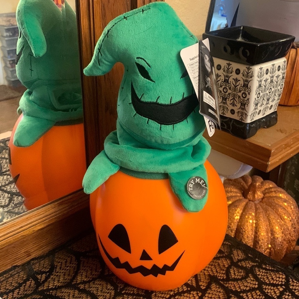 Oogie Boogie Animated Plush Disney Nightmare Before Christmas Halloween …